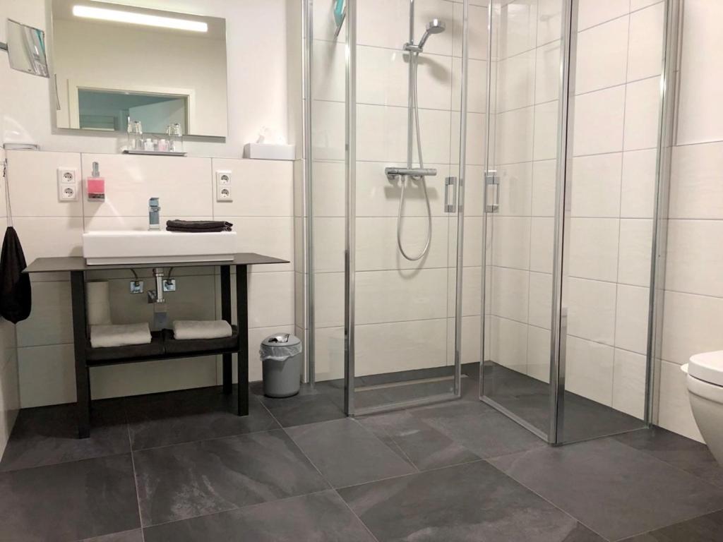 Appartements An Der Golfanlage 罗斯托克 外观 照片